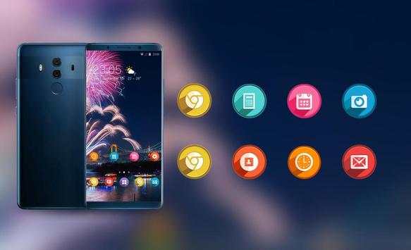 Shining night theme for moto p30 wallpaper screenshot 4