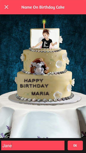 Name Photo on Birthday Cake screenshot 4