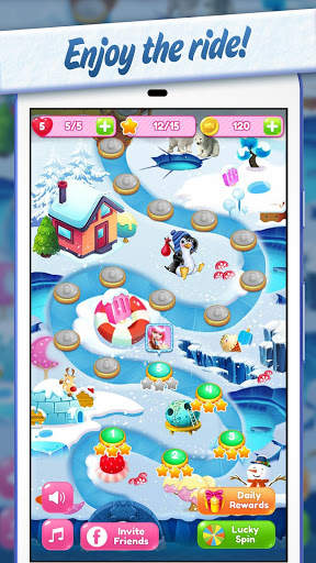 Sweet Candy Yummy 🍮 Color Match Crush Puzzle screenshot 1