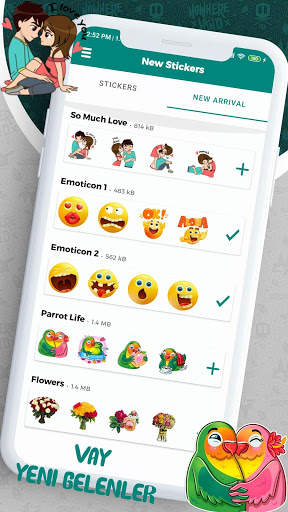 3d Etiketler - Whatsapp 2020 için Yeni Çıkartmalar screenshot 4