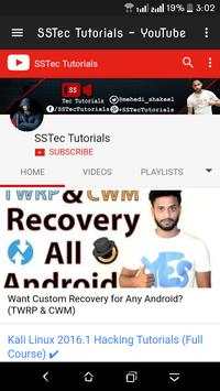SSTec Tutorials YouTube screenshot 2
