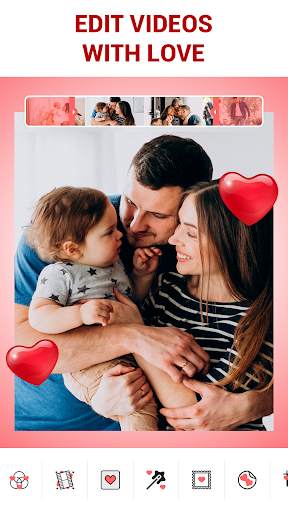 Love Collage - Video Editor screenshot 1
