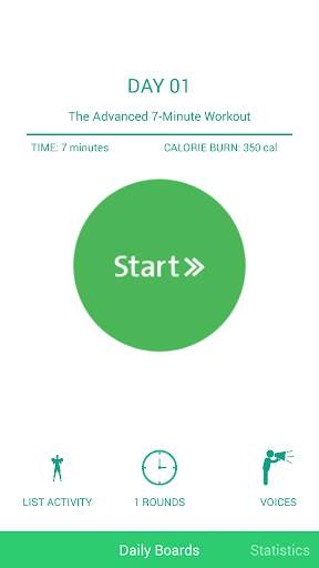 7 Minutes Workout Free! screenshot 2