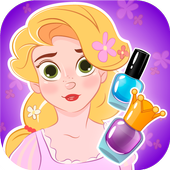 Rapunzel nail salon icon