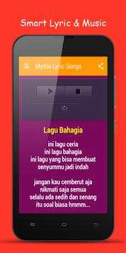 Lirik & Lagu Mytha 2016 screenshot 1