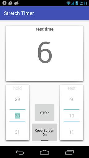 Stretch Timer screenshot 1