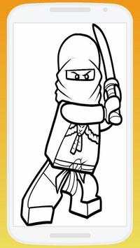 LEGO Ninjago Coloring Pages screenshot 4