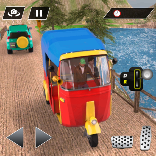 ikon Offroad Auto TukTuk Rickshaw3D