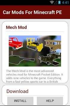 Car Mods For Minecraft PE screenshot 5