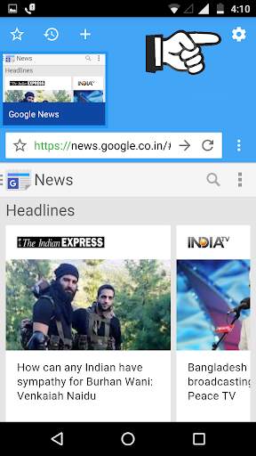 AdBlocker Lite Browser screenshot 3