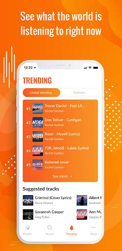Upbeat: Music Streaming Player 6 تصوير الشاشة