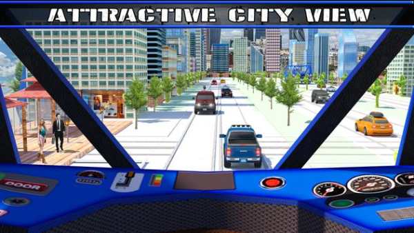 Transit Elevated Real Bus Driver Sim screenshot 4