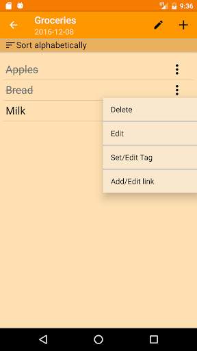 Shopping List screenshot 4