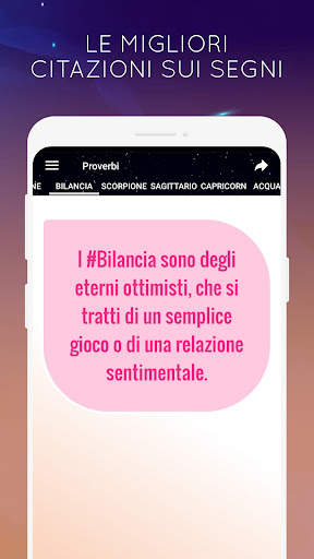 Oroscopo Bilancia Quotidiano screenshot 4