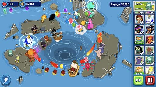 Bloons Adventure Time TD скриншот 2