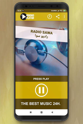 Live Radio Sawa Radio Player online screenshot 1