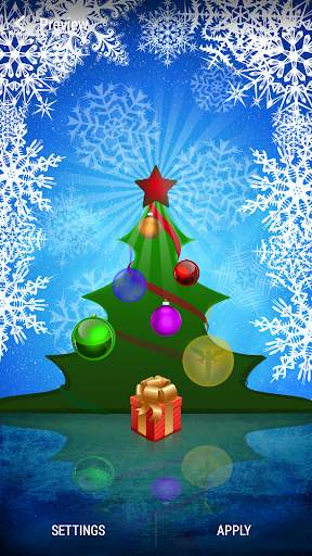 Christmas tree Live wallpaper screenshot 1