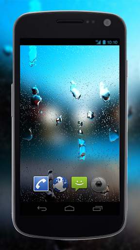 4K Rain Drops on Screen Live Wallpaper screenshot 3