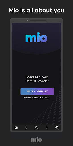 Mio Browser screenshot 1