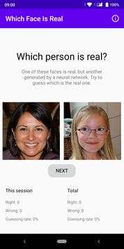 Which Face Is Real - distinguish real/AI generated screenshot 2