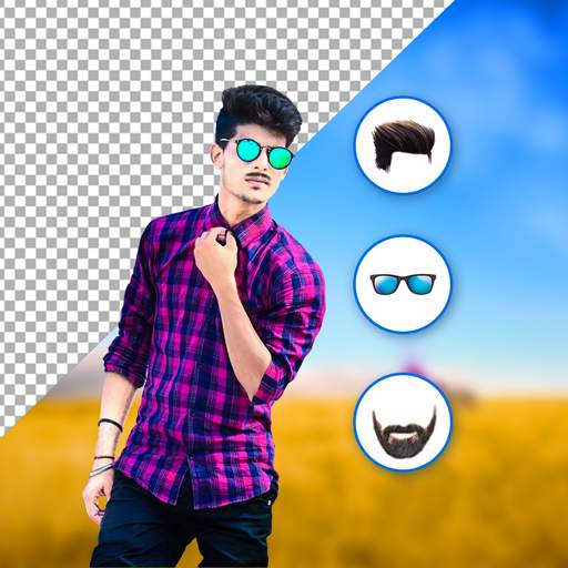 Boy Stylish Photo Maker : Glass, Hair & Stickers 2.0