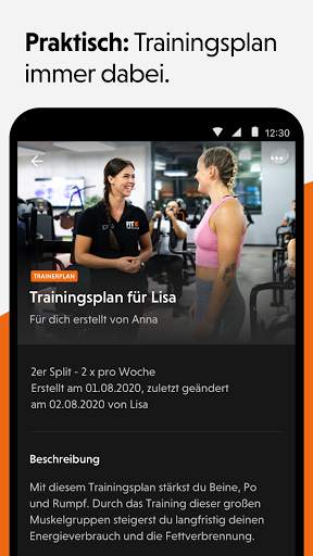 FitX – Fitness App 1 تصوير الشاشة