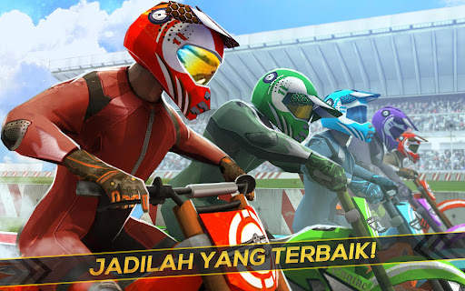 Real Sepeda Motor Cross: Balap screenshot 15