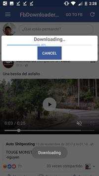 FbDownloader 2018 screenshot 4
