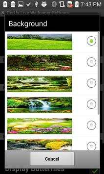Butterfly Live wallpaper 3 تصوير الشاشة