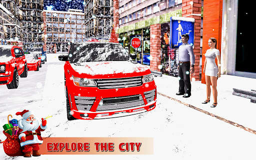 Car Racing : Santa Claus 3D Games screenshot 11