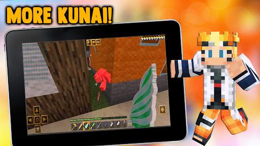 Naruto jedy mod Mobs for MCPE screenshot 4