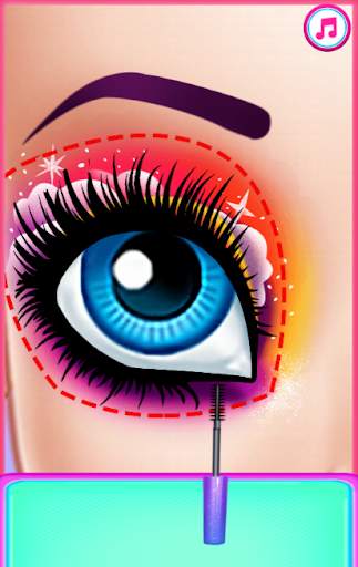 Princess Eye Makeup Artist Game screenshot 1