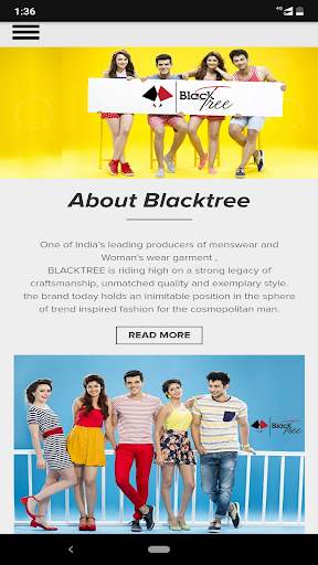 Black Tree Online Shopping App screenshot 1