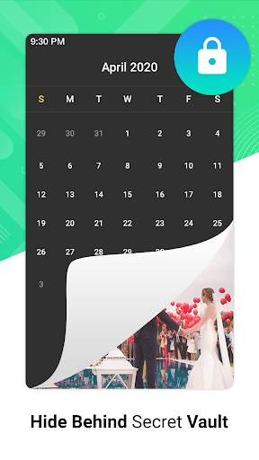 Calendar Vault - Private Photo Vault screenshot 1