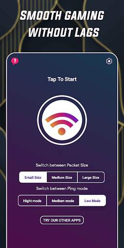 PING GAMER - Anti Lag For All Mobile Game screenshot 1