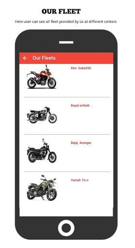 FLYBAXi - Self Driving Rental Bikes screenshot 2