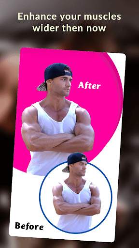 Man Muscle Enhancer - Retouch Body Shape स्क्रीनशॉट 5