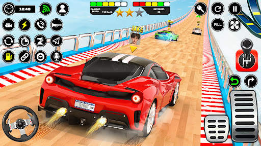 Crazy Ramp Car Stunt Master 3D screenshot 4