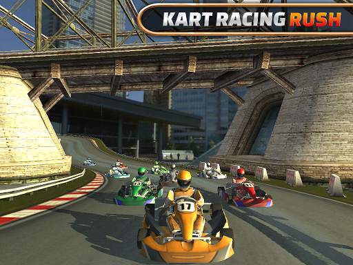 Kart Rush Racing – 3D off-road kart Driving screenshot 1