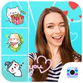 Birthday Photo Editor-Funny stickers for photo on 9Apps