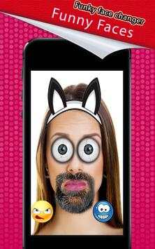 funky face changer-Image Crop screenshot 5