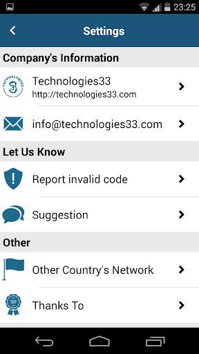 Mobile Network Codes screenshot 5