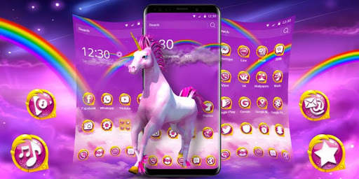 3d Pink Unicorn screenshot 4