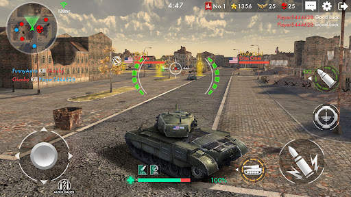Tank Warfare: PvP Battle Game screenshot 8