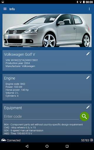 OBDeleven VAG car diagnostics screenshot 14