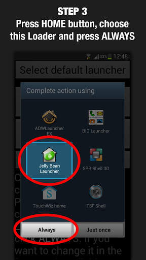 Jelly Bean Launcher Loader screenshot 3