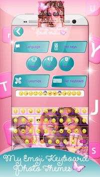 My Emoji Keyboard Photo Themes screenshot 3