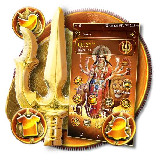 Maa Durga Launcher Theme 1.0.0