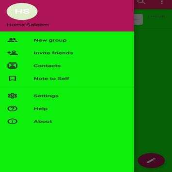 Android Messenger screenshot 1