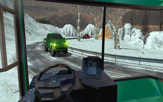 Snow Bus Offroad Hill screenshot 16